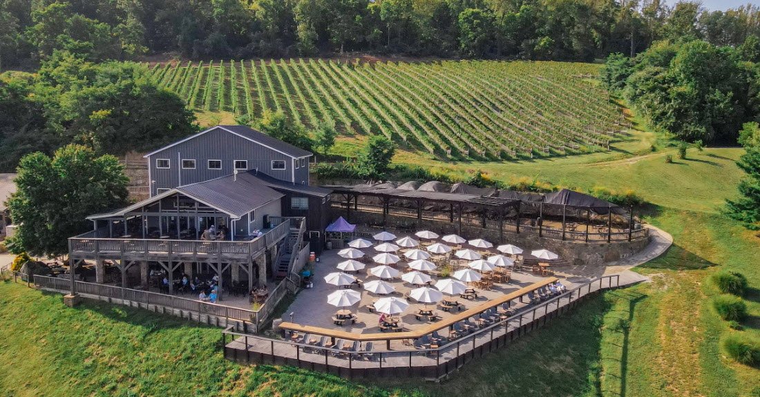 Bluemont Vineyard, Virginia, USA